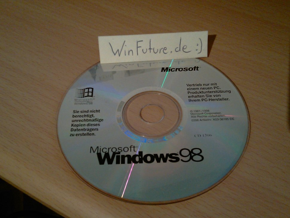 Windows 98 von Eruainur