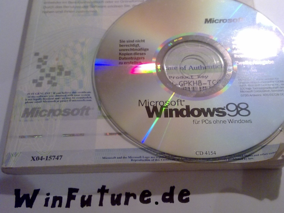 Windows 98 von Reaper36