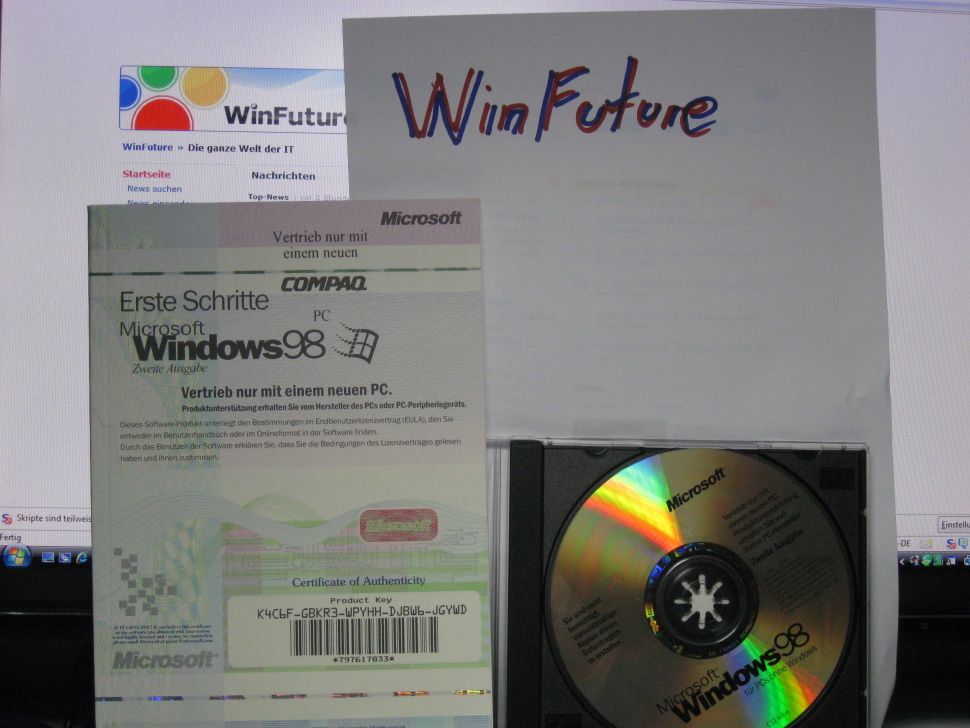 Windows 98 von sigibe