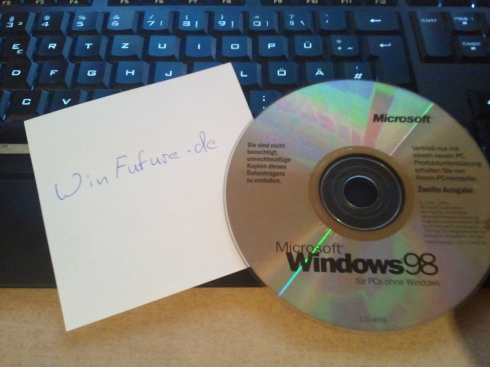 Windows 98 von Majestic-12