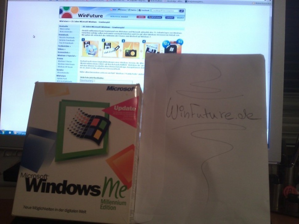 Windows Me von mesios