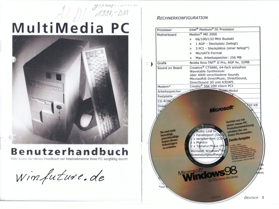 Windows 98 von brummel01