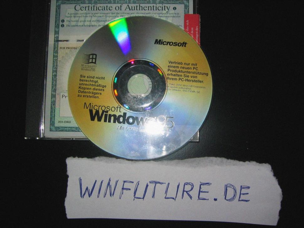 Windows 95 von Froschpfote