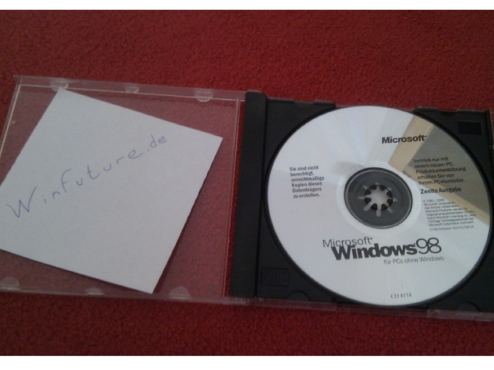 Windows 98 von Asgaron