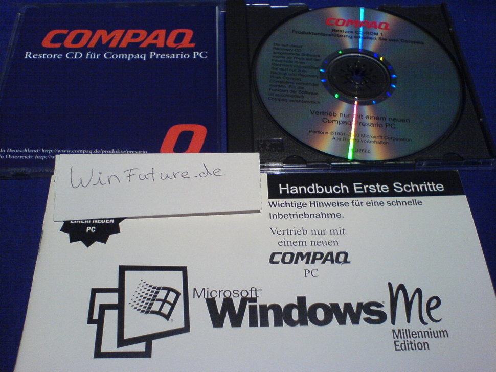 Windows Me von Schrammler