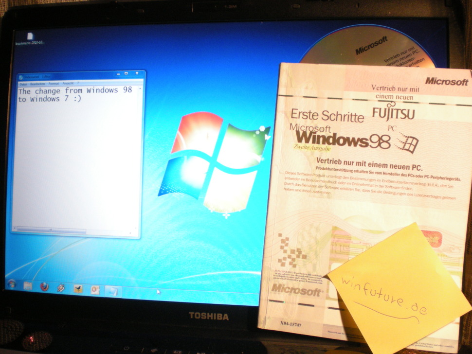 Windows 98 von Wums