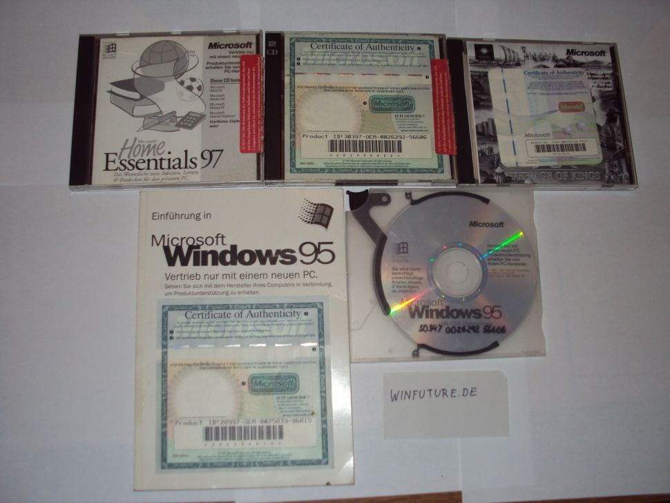 Windows 95 von DerAmFensterHockt