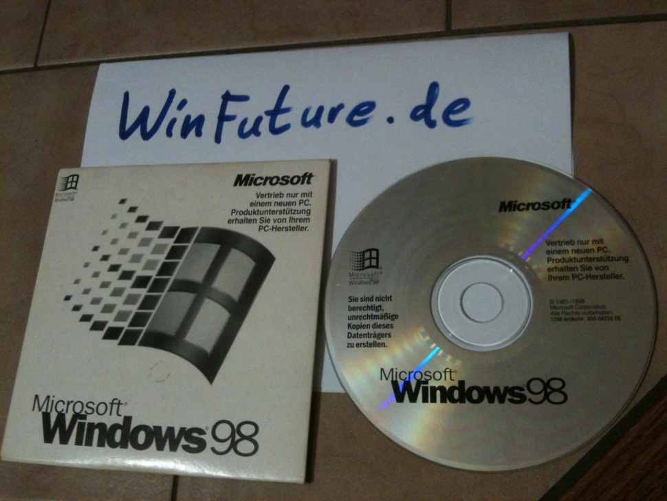 Windows 98 von DRRDietrich