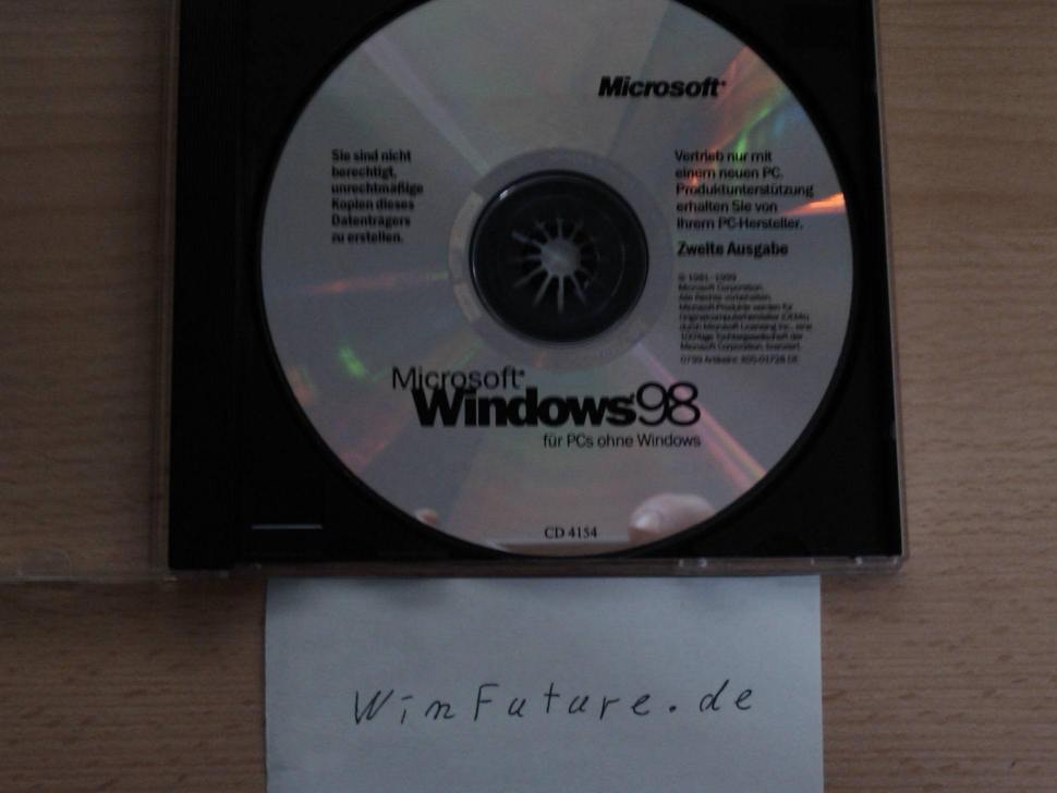 Windows 98 von MarkusPlatz80