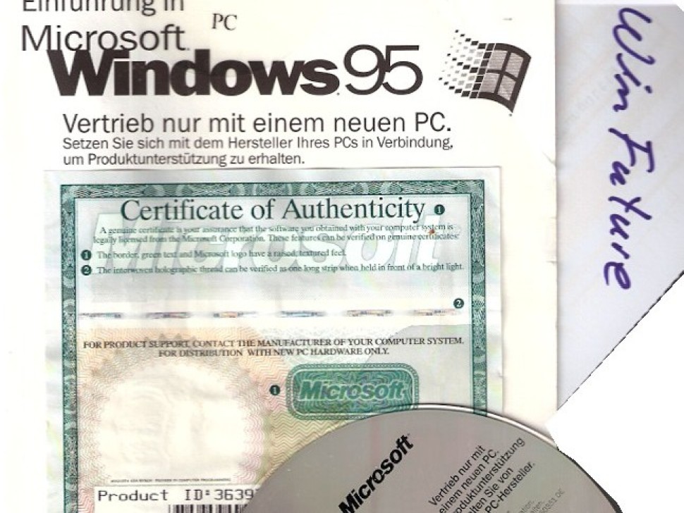 Windows 95 von oldsalt