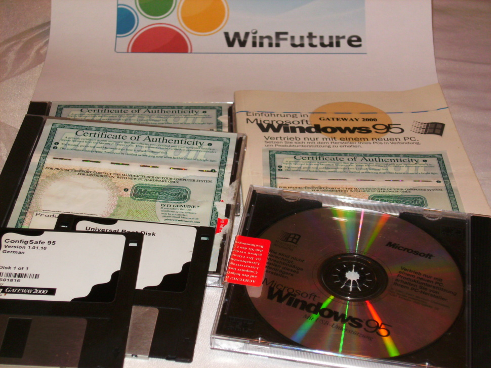 Windows 95 von nolla