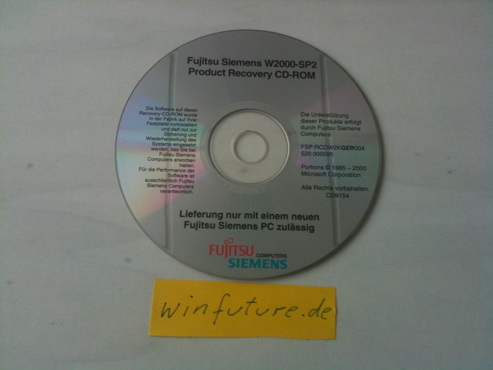 Windows 2000 von Apolllon