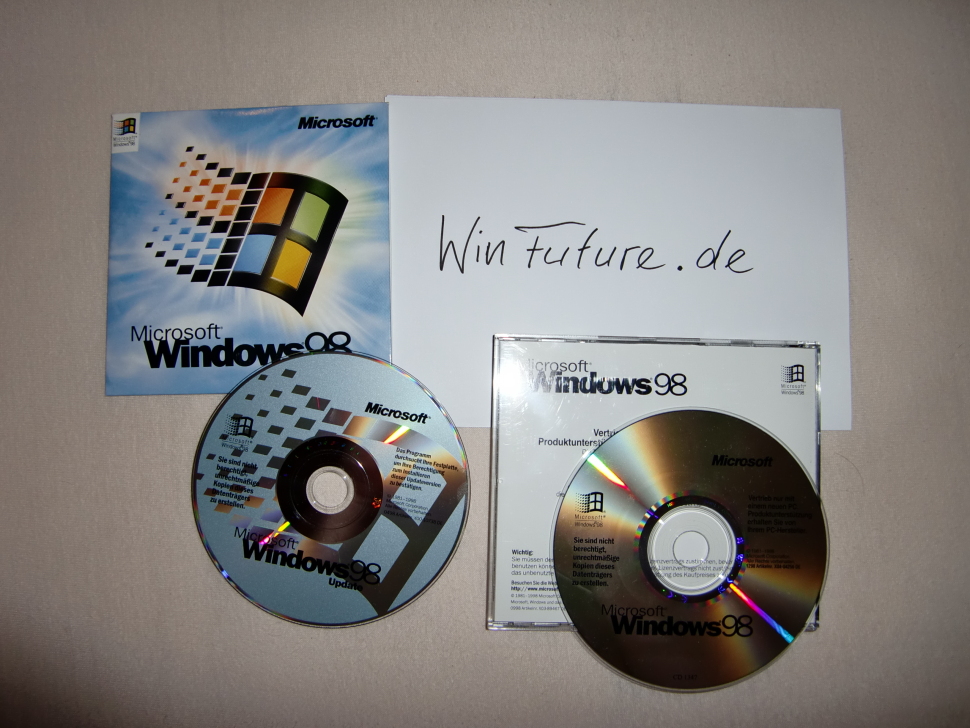 Windows 98 von thomania