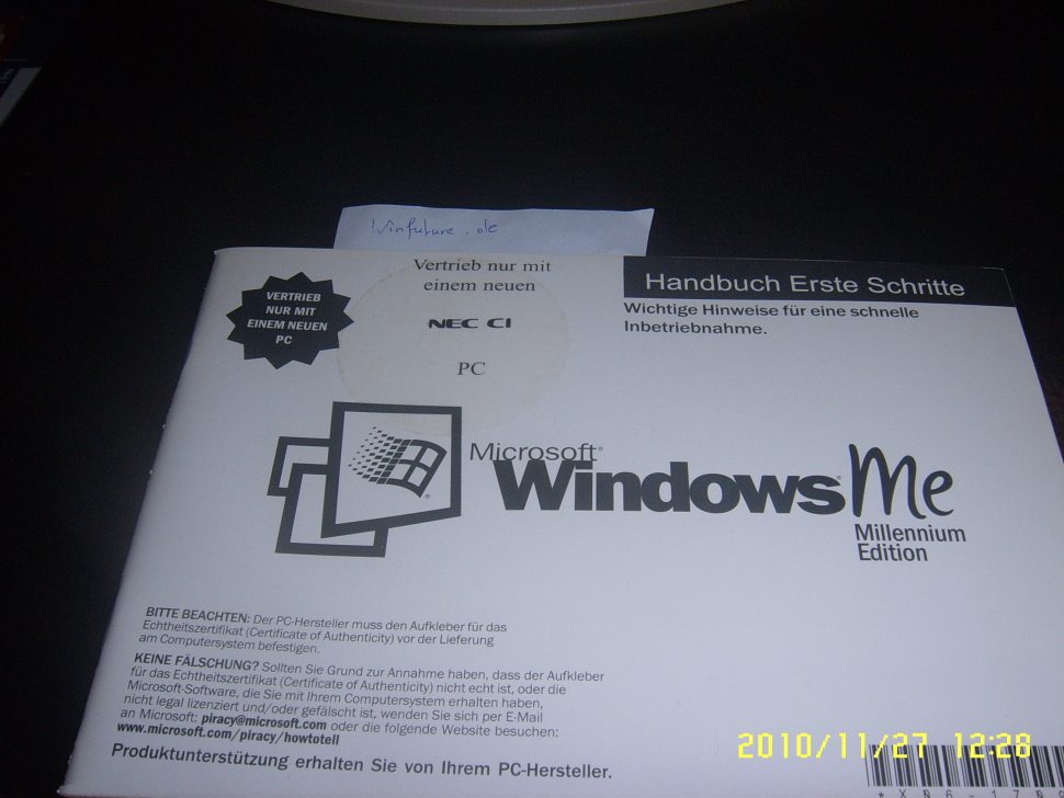 Windows Me von schntho