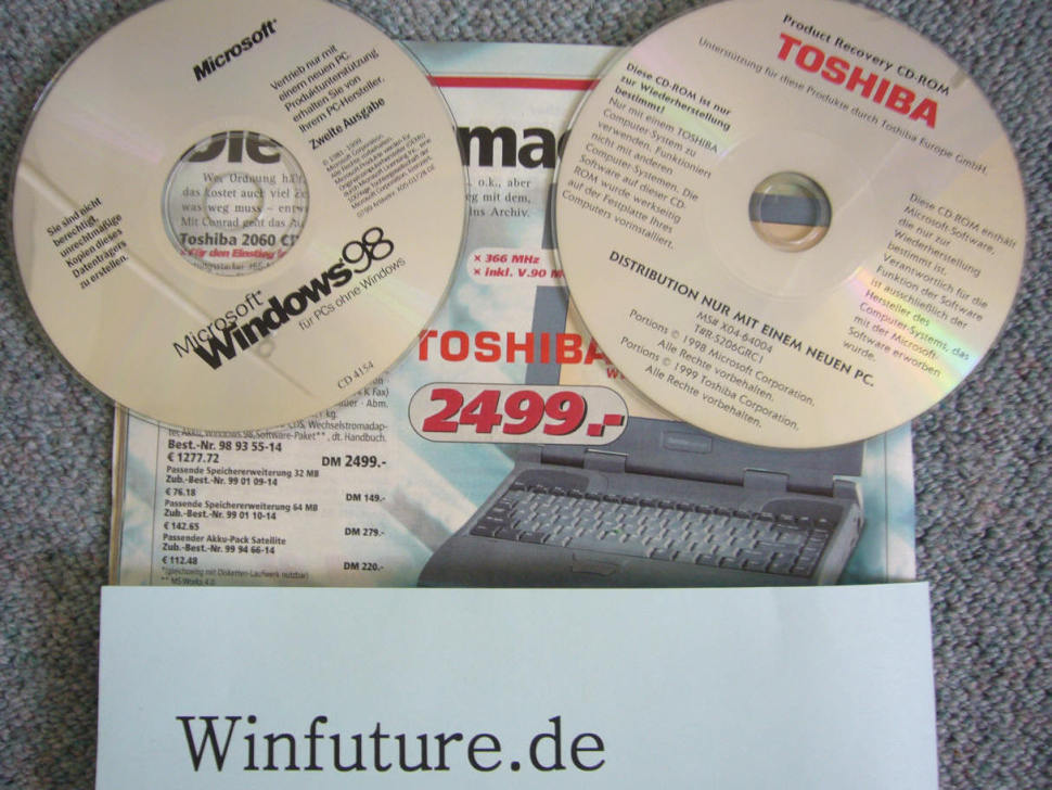 Windows 98 von synovia