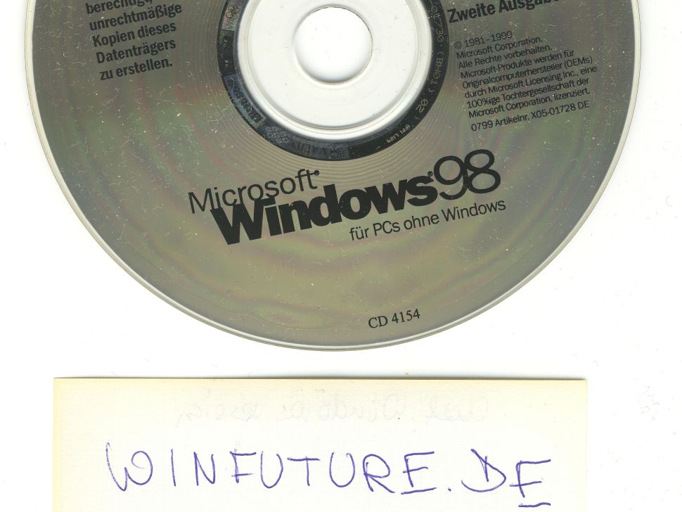 Windows 98 von stobbart