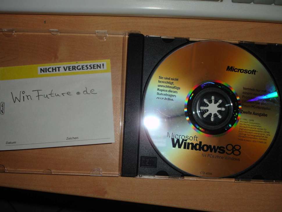 Windows 98 von Makedonas