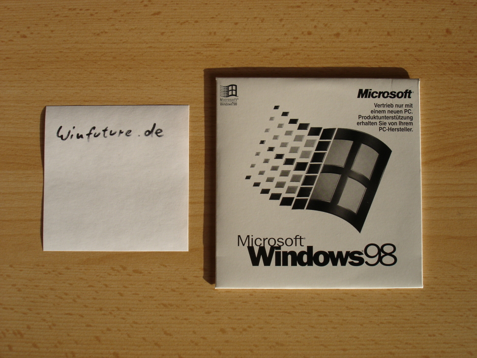 Windows 98 von erikson