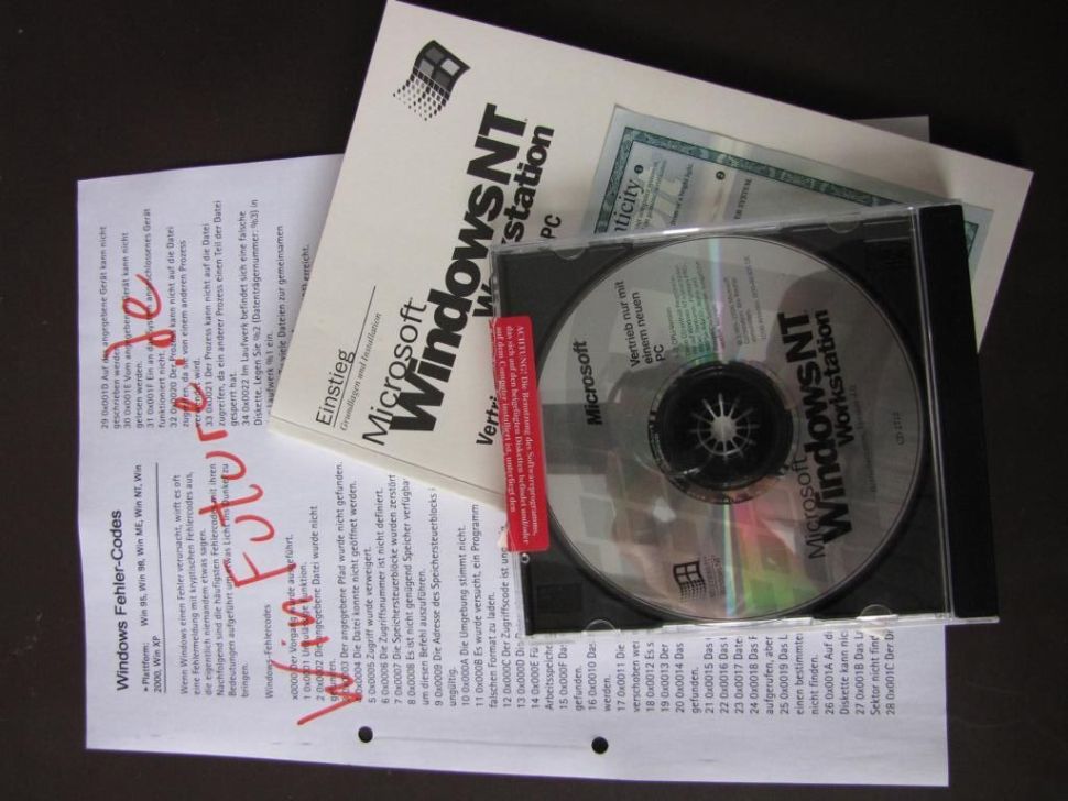 Windows NT von Froschk�nig