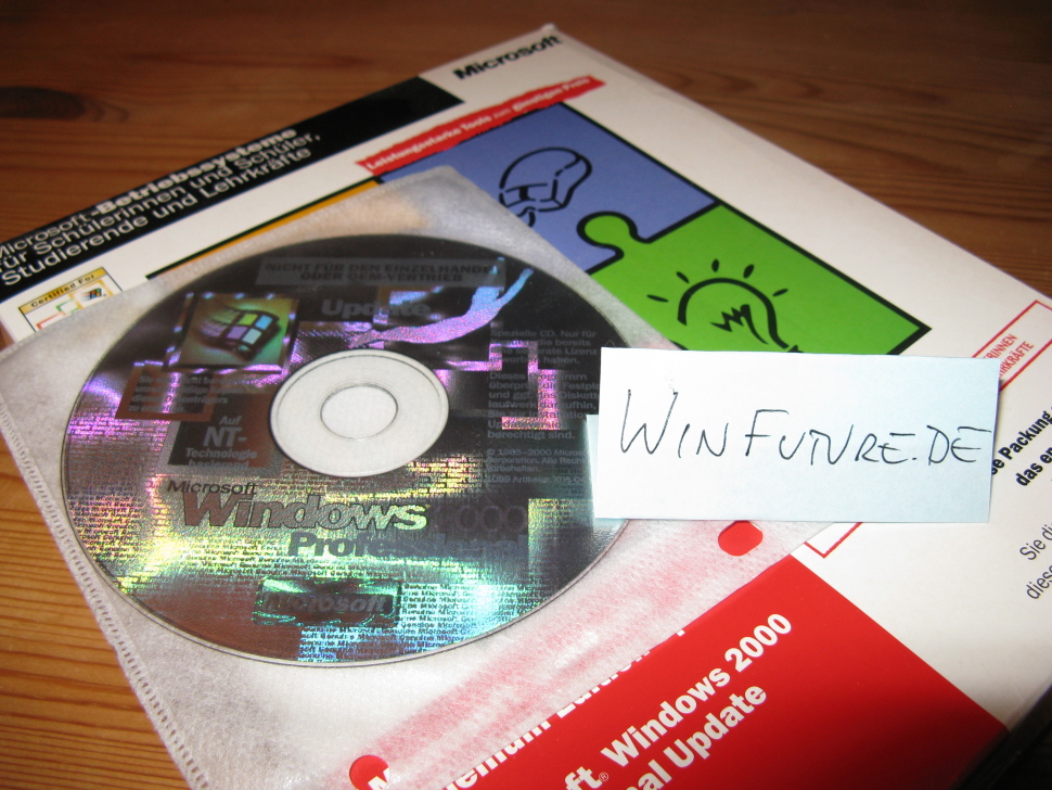 Windows 2000 von Gargleblaster