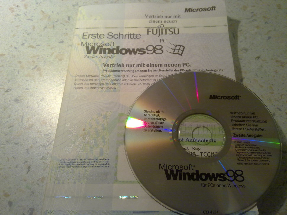 Windows 98 von Reaper36